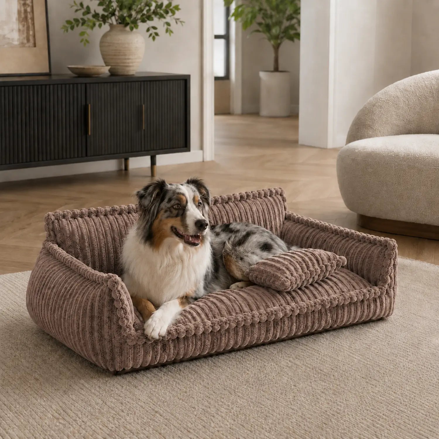 Dailypets Cozy Pet Sofa Bed, Plush Washable Lounge for Dogs