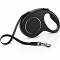 Poupipets Retractable Dog Leash with Tape Guidance and One-Hand Brake Control