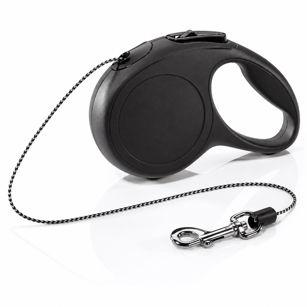 Poupipets 26 ft Dog Walking Cord Leash with Retractable Design and Ergonomic Handle