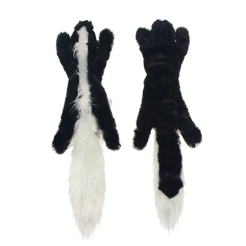 Dailypets Long Plush Squeaky Dog Toy