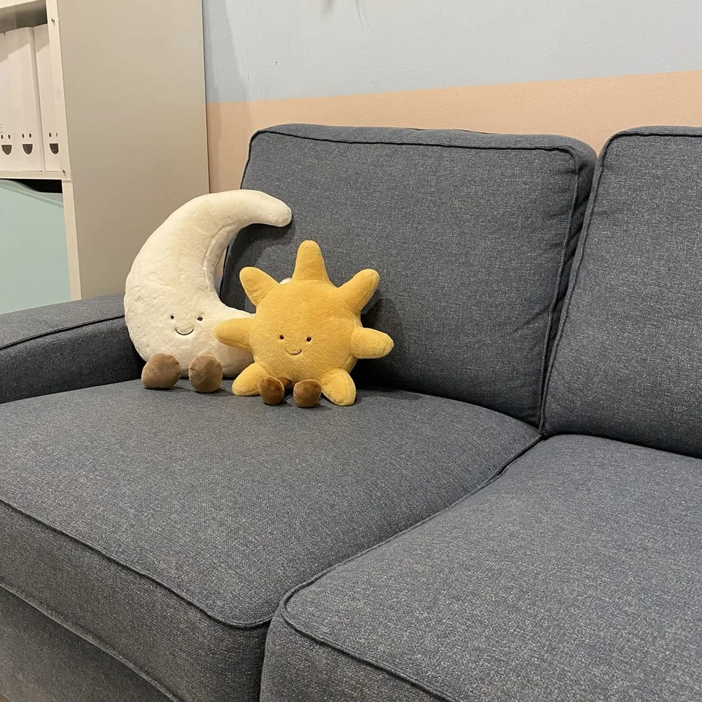 Dailypets Plush Cushion Sun and Moon Huggable Plush Pillow