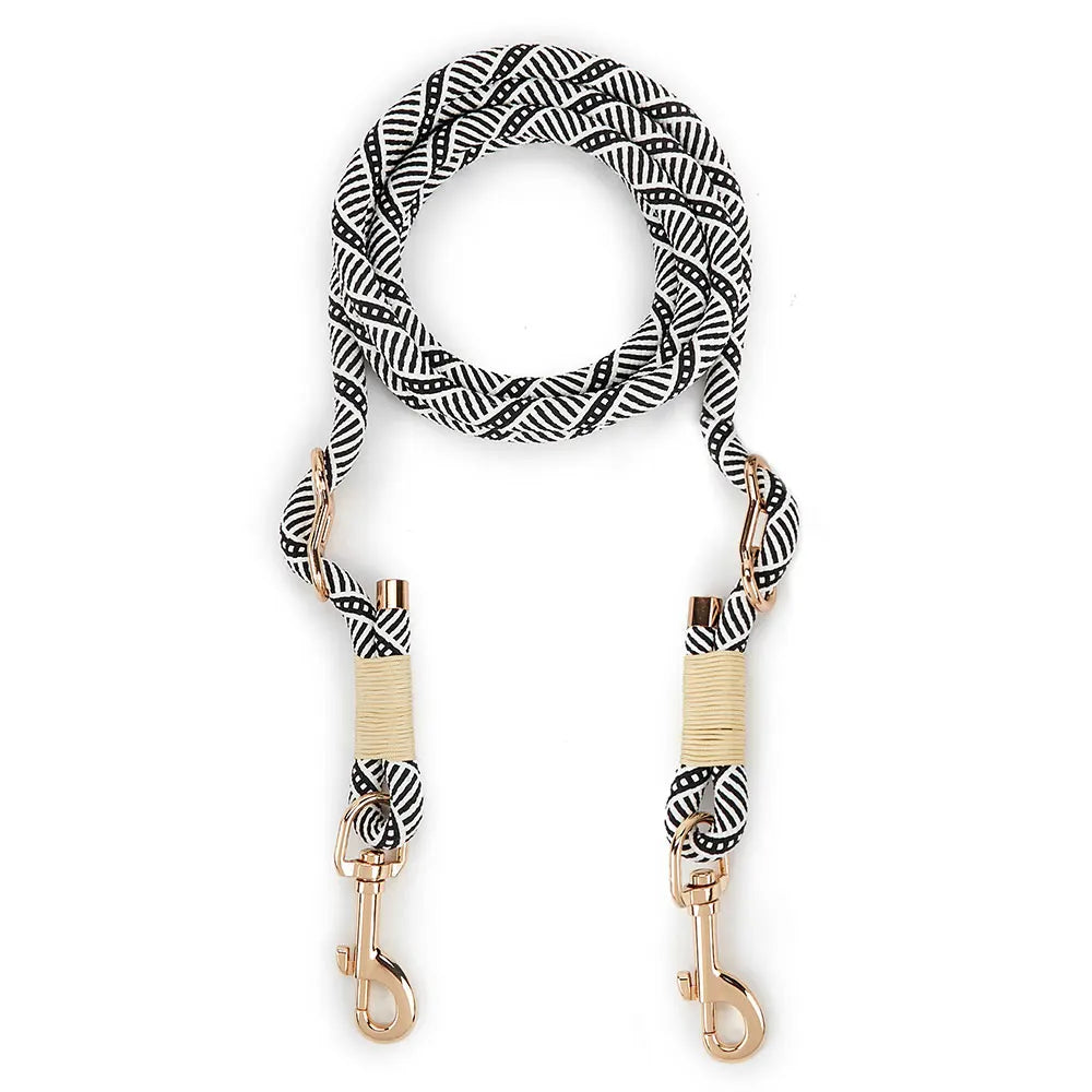 Dailypets Multi-Function Dog Leash with Hands-Free Wear and 240 cm Adjustable Length