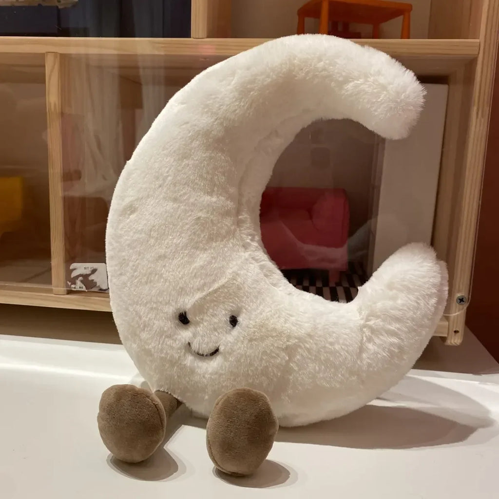 Dailypets Plush Cushion Sun and Moon Huggable Plush Pillow