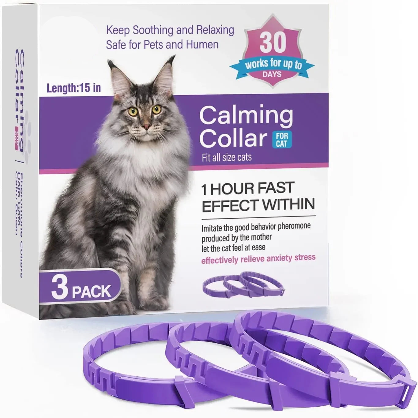 Dailypets Adjustable Flea and Tick Collar for Dogs and Cats Long-Lasting Protection