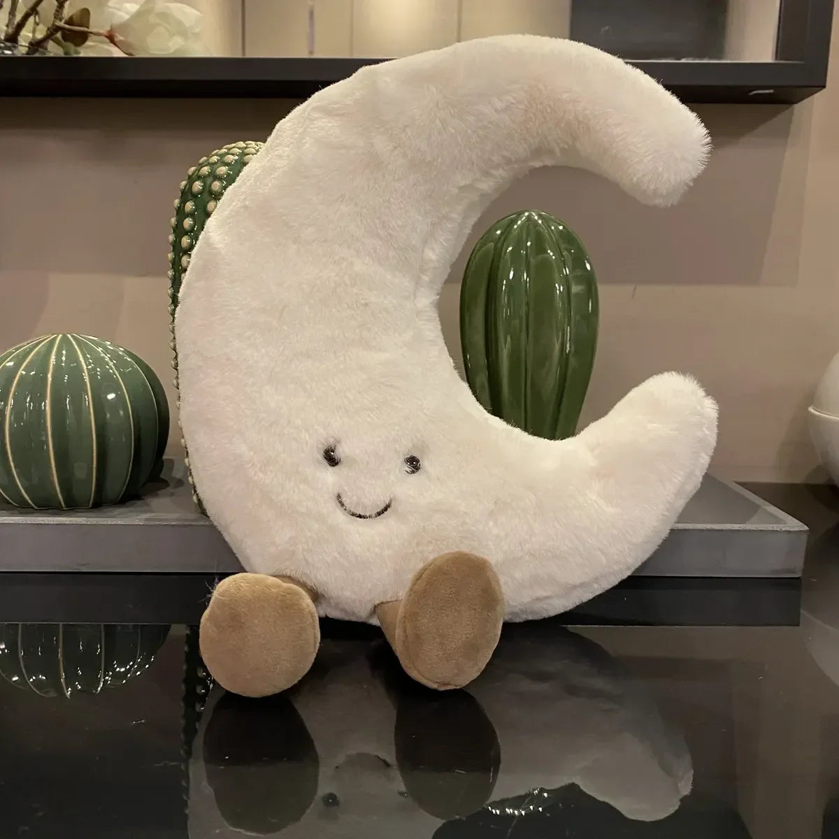 Dailypets Plush Cushion Sun and Moon Huggable Plush Pillow