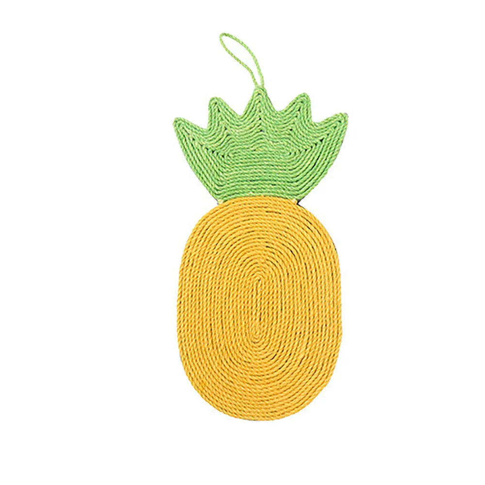 Dailypets Hanging Sisal Scratching Mat for Cats with Decorative Cactus Style Design