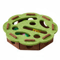 Dailypets Interactive Felt Puzzle Box for Cats with Maze Tunnel & Bell Ball Activity