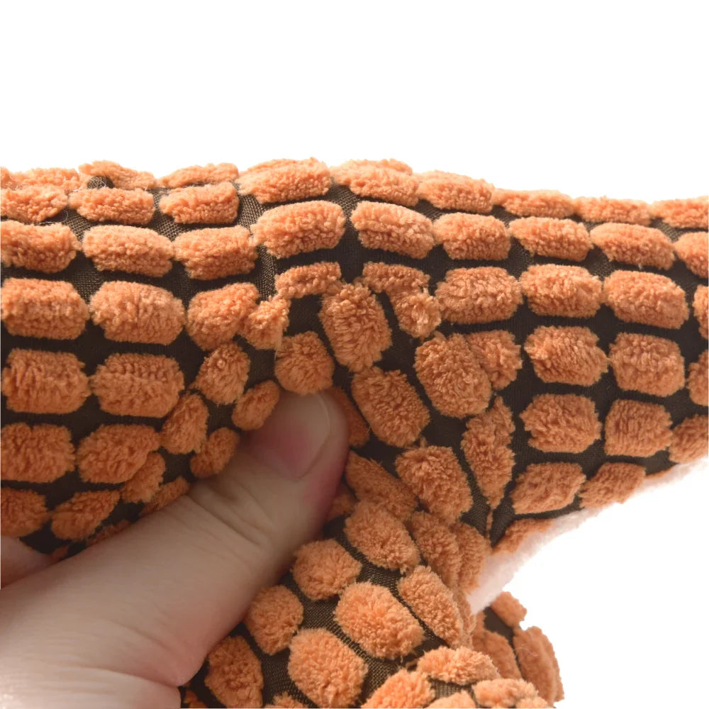 Dailypets Plush Animal Chew Toy for Dogs & Cats with Soft Durable Fabric