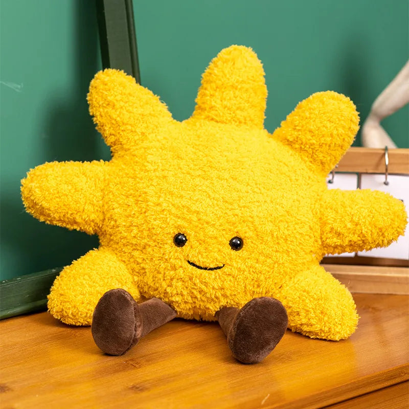 Dailypets Plush Cushion Sun and Moon Huggable Plush Pillow