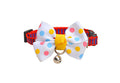 Dailypets Bow Tie Cat Collar with Decorative Fabric Bow