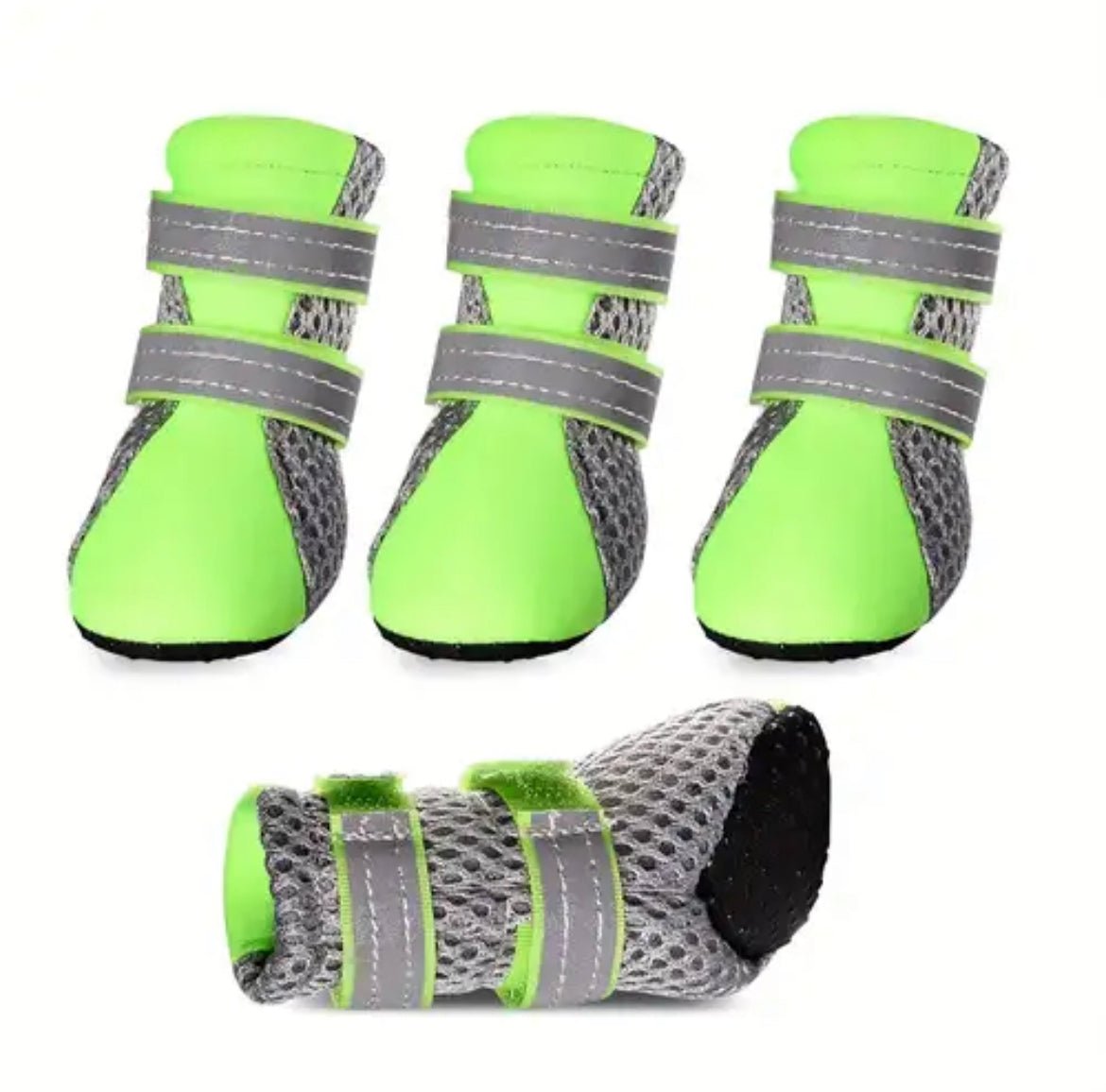 Dailypets Waterproof Dog Boots with Breathable Mesh and Non-Slip Rubber Soles