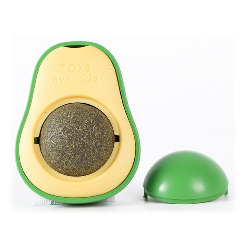 Dailypets Interactive Catnip Ball – Avocado Cat Toy for Licking, Playing and Relaxation