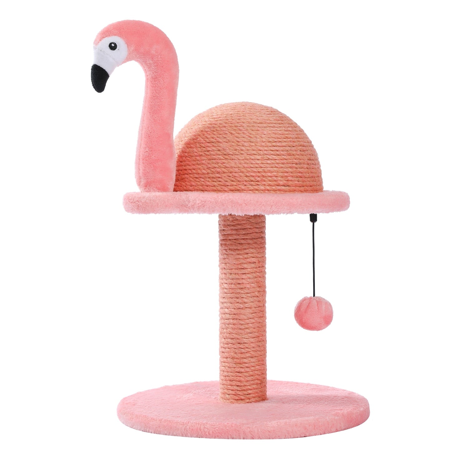 Dailypets Flamingo Cat Scratcher – Cute Scratching Post for Claw Care and Play