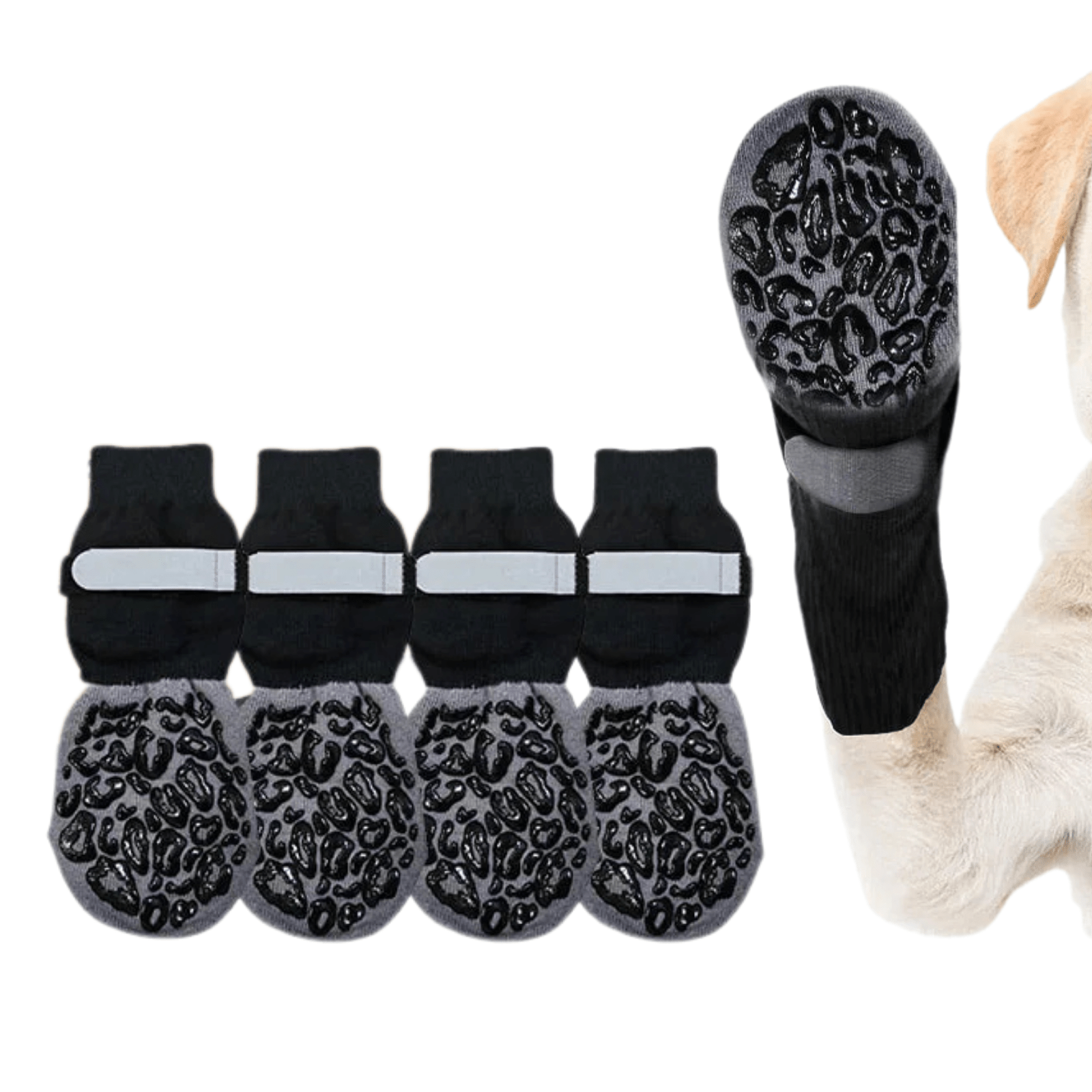 Dailypets Anti-Slip Dog Socks with Extra Grip for Indoor Comfort and Paw Protection