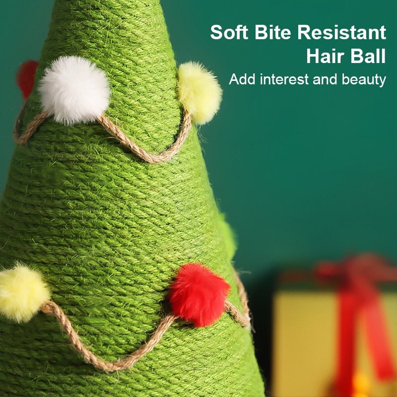 Dailypets Premium Christmas Cat Scratching Post – Festive Play and Claw Care