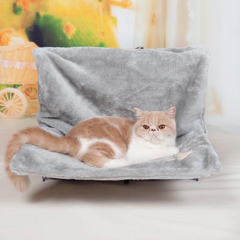 Dailypets Hanging Cat Bed – Plush Bedside Lounge for Cats