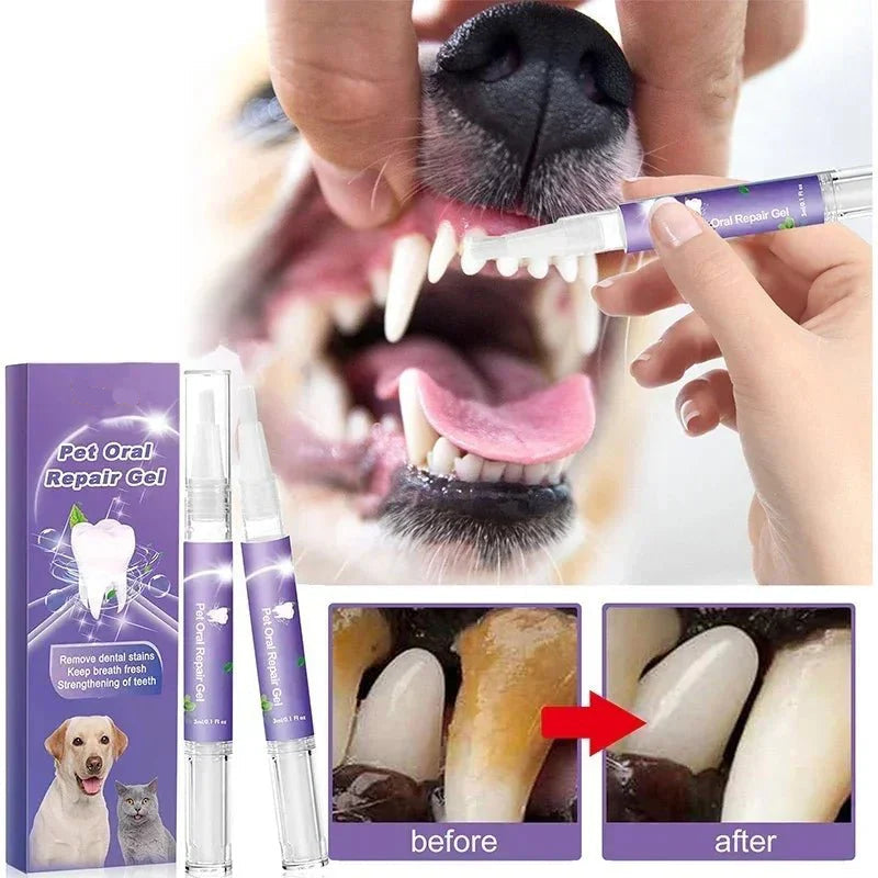 Dailypets Natural Pet Dental Care Pen for Dogs and Cats with Fresh Breath Formula