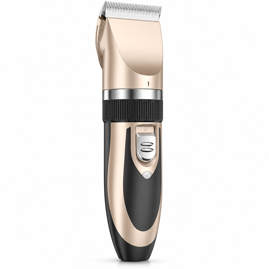 POUPIPETS Dog Clippers – Low Noise Rechargeable Pet Grooming Kit for Dogs & Cats