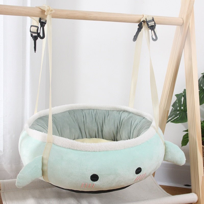 Dailypets Soft Cat Hammock Bed – Suspended Cozy Nest with Clips