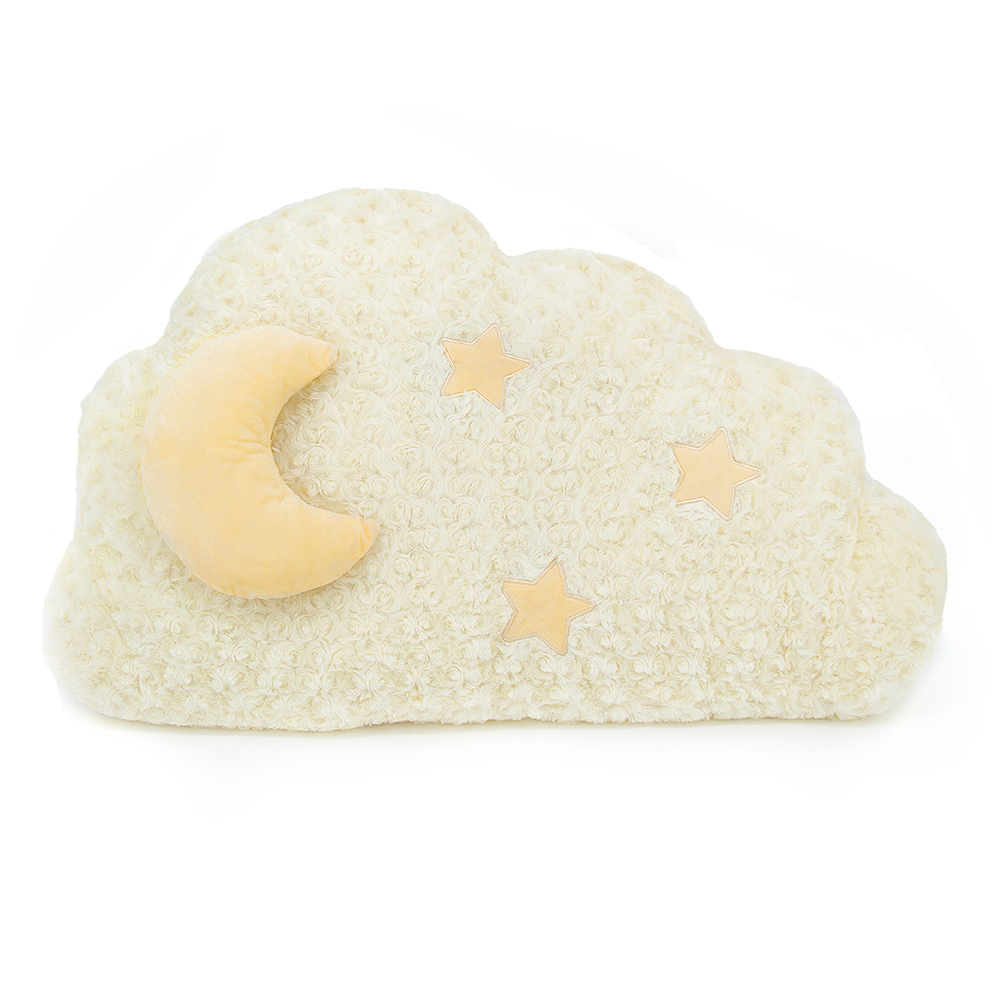Dailypets Soft Faux Fur Cloud Cat Bed for Cats