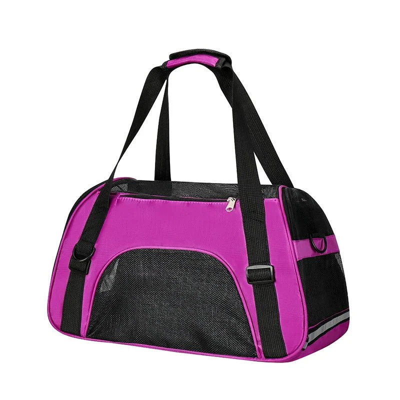 Dailypets Soft Pet Travel Carrier with Breathable Mesh Panels for Comfortable Journeys