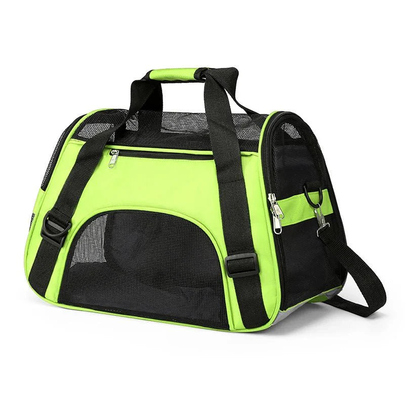 Dailypets Soft Pet Travel Carrier with Breathable Mesh Panels for Comfortable Journeys