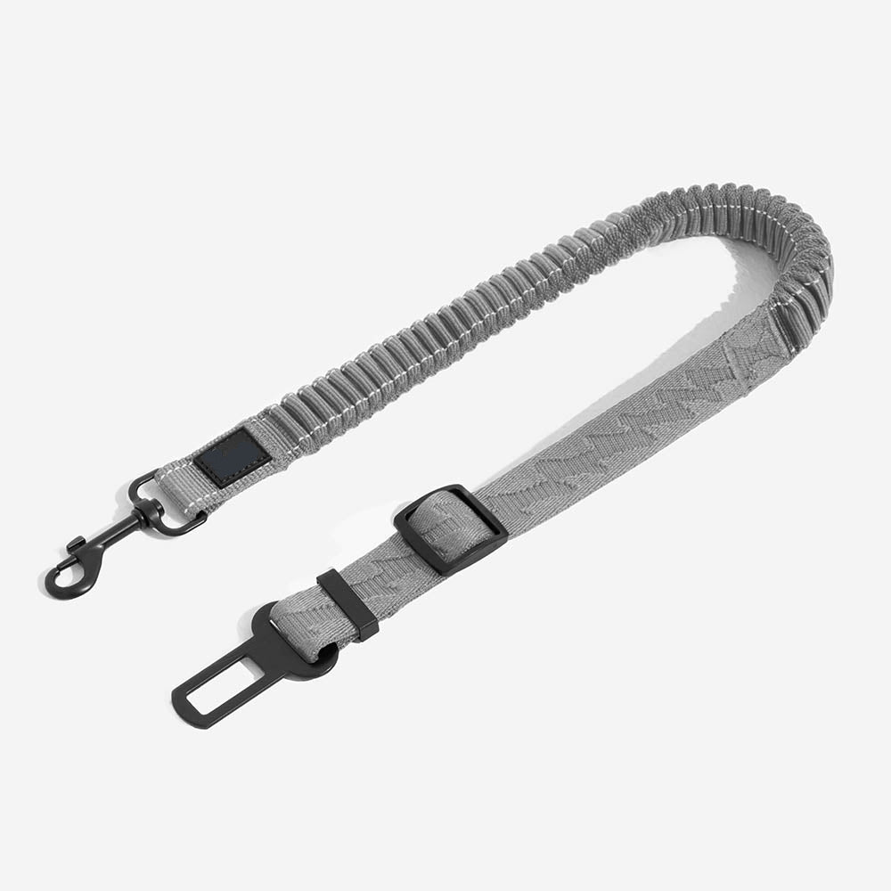 Dailypets Adjustable Dog Car Seat Belt with Reflective Bungee Design for Safe Travel