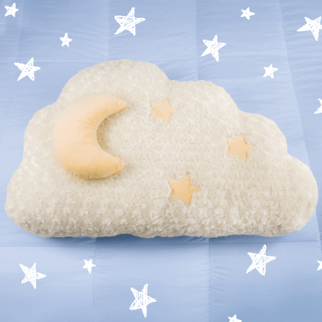 Dailypets Soft Faux Fur Cloud Cat Bed for Cats