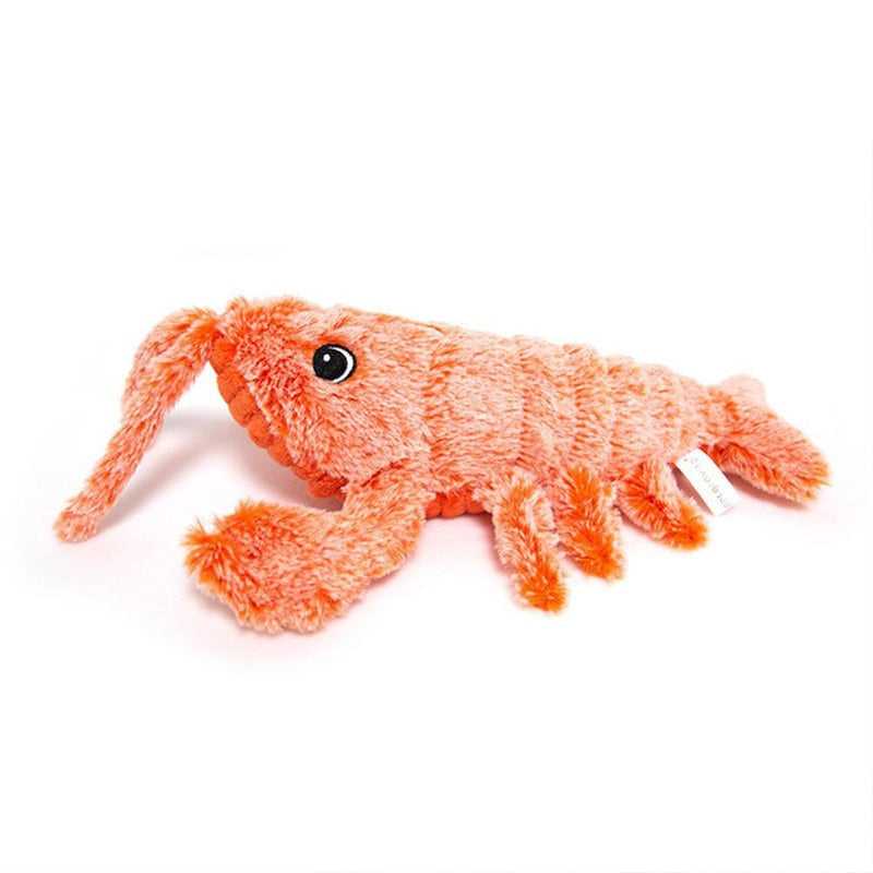 Dailypets Dancing Red Lobster Toy – Interactive Flopping Plush Cat Toy