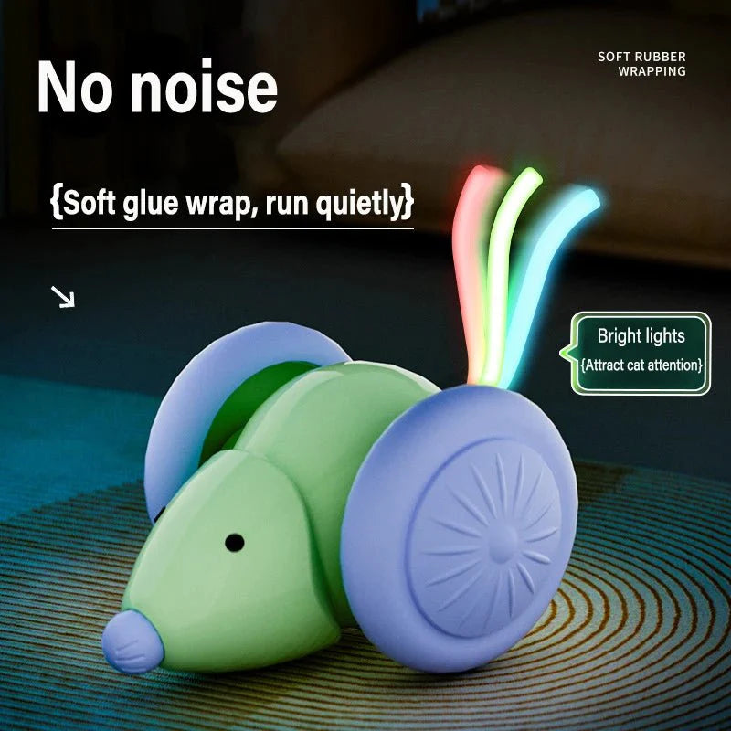 Dailypets Rechargeable Electronic Mouse Toy for Cats with Smart Interactive Motion Play