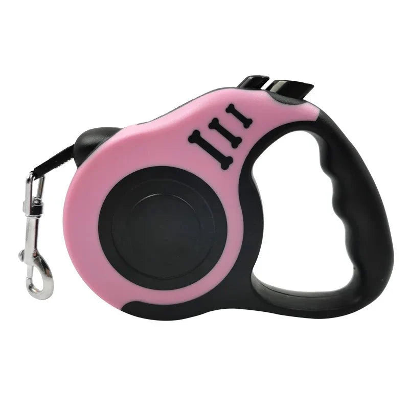 Dailypets 3 m & 5 m Retractable Dog Lead with Ergonomic Grip and Secure Lock