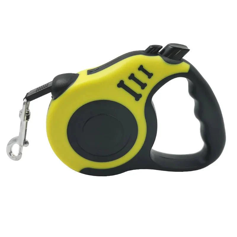 Dailypets 3 m & 5 m Retractable Dog Lead with Ergonomic Grip and Secure Lock