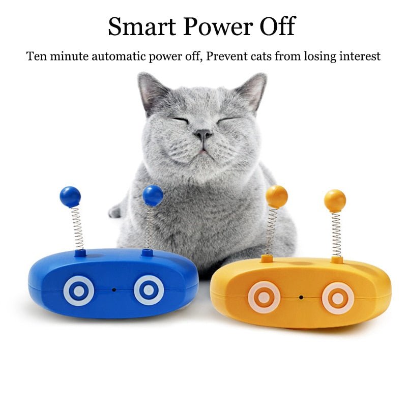 Dailypets Interactive Robotic Cat Toy – Automatic Laser, Bird Sounds & USB Rechargeable