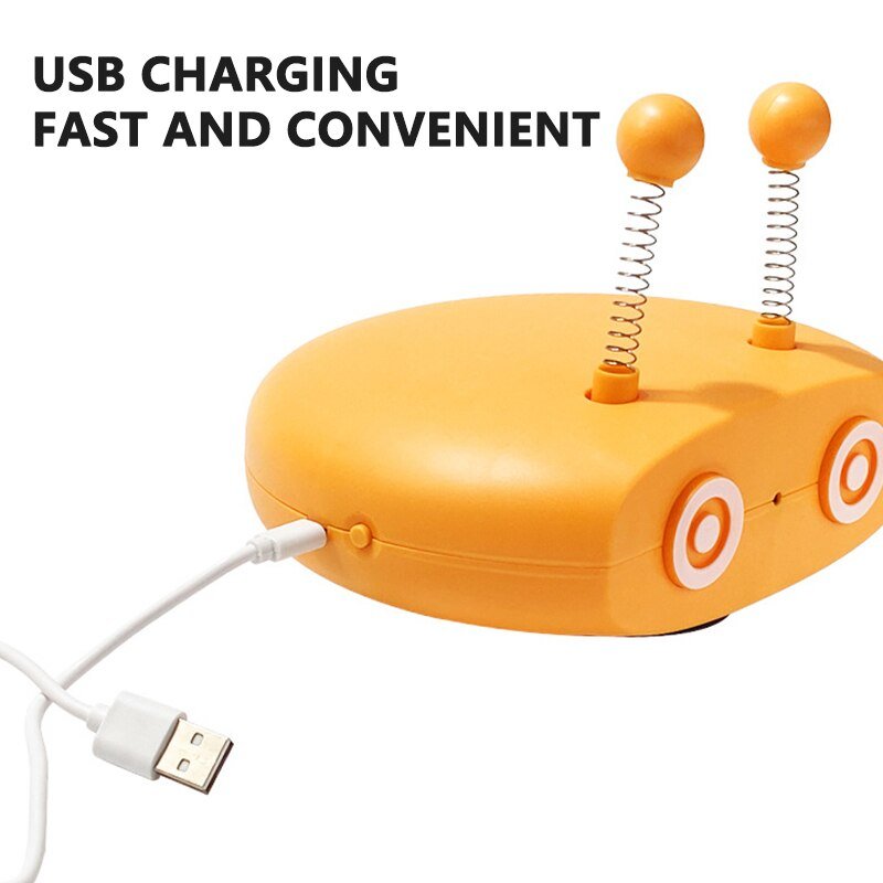 Dailypets Interactive Robotic Cat Toy – Automatic Laser, Bird Sounds & USB Rechargeable