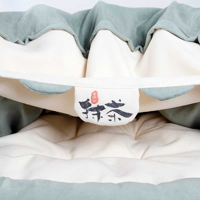 Dailypets Cat Tunnel Bed – Cozy Plush Hideout for Play & Rest