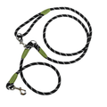Dailypets Reflective Hands-Free Dog Leash with Bite-Resistant Chain for Running & Walking