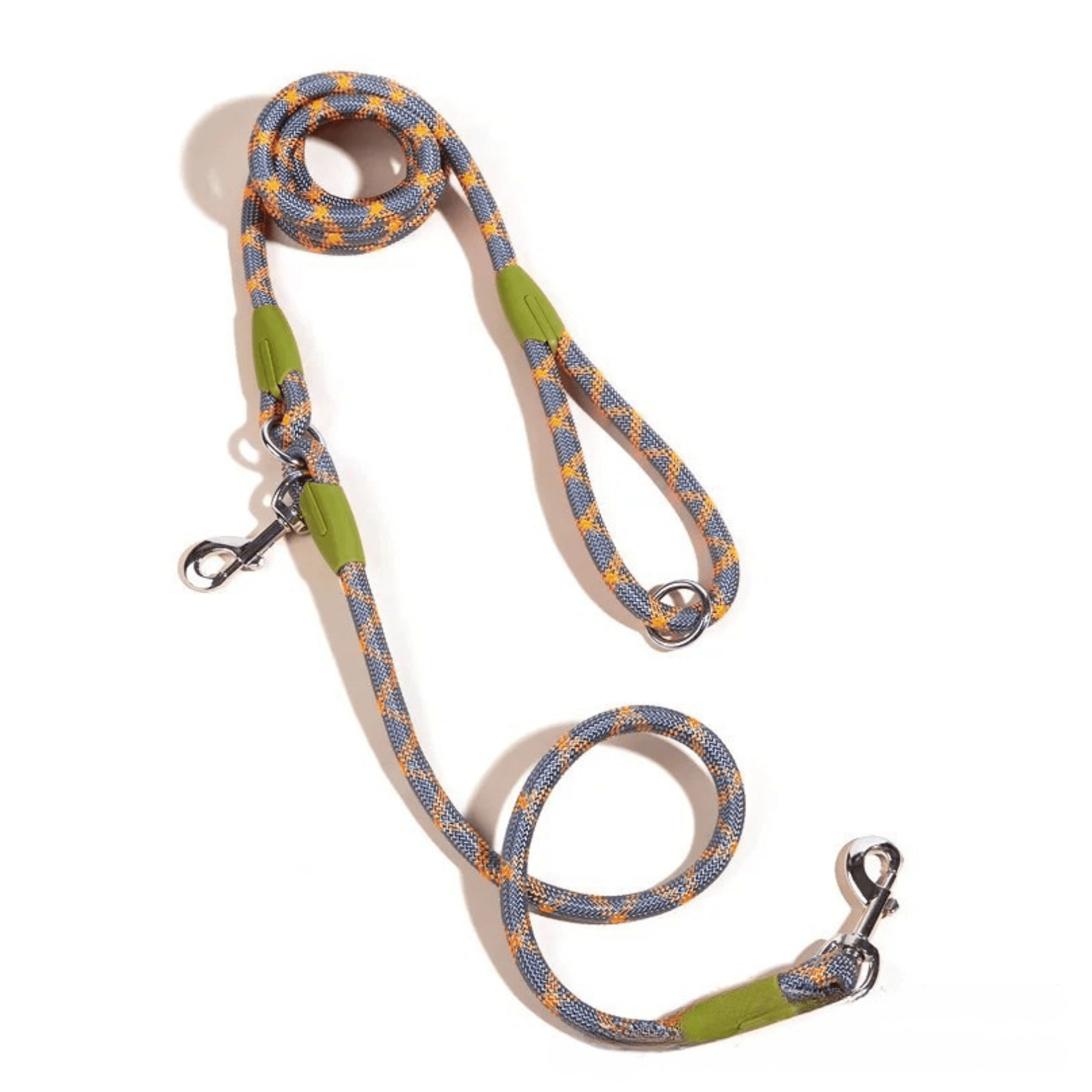 Dailypets Reflective Hands-Free Dog Leash with Bite-Resistant Chain for Running & Walking