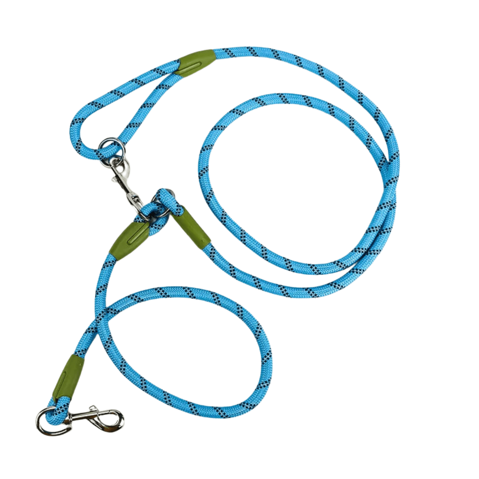 Dailypets Reflective Hands-Free Dog Leash with Bite-Resistant Chain for Running & Walking