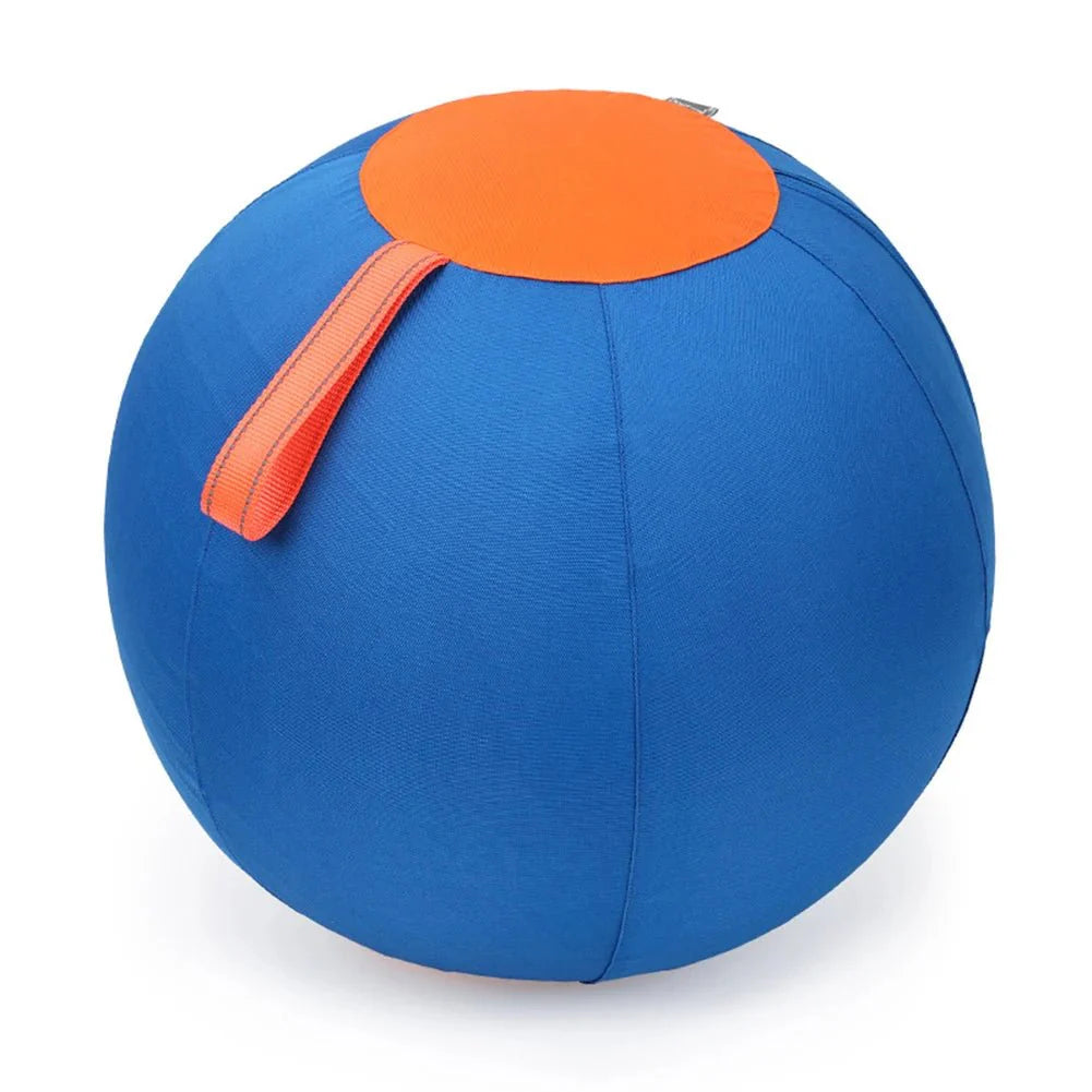 Dailypets Large Outdoor Herding Ball for Dogs with Polyester Construction and Hand Pump