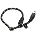 Dailypets Adjustable P-Chain Dog Collar with Reflective Strips for Everyday Training
