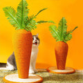 Dailypets Standing Carrot Cat Scratching Post – Interactive Cat Furniture