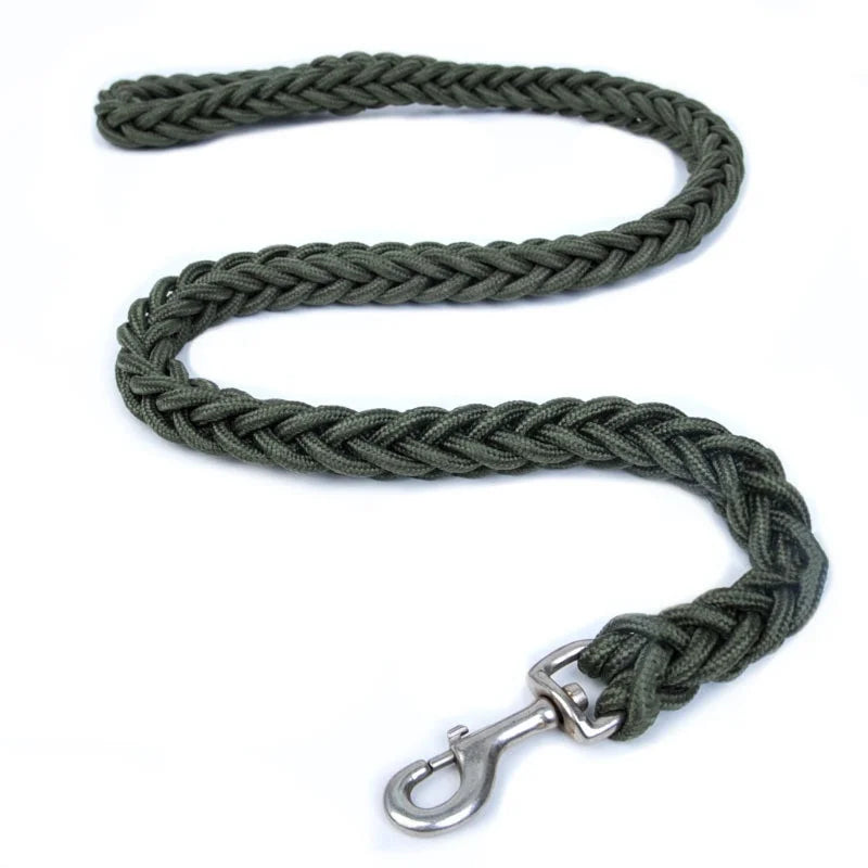 Dailypets Heavy-Duty Braided Nylon Dog Leash for Medium and Large Breed Adventures