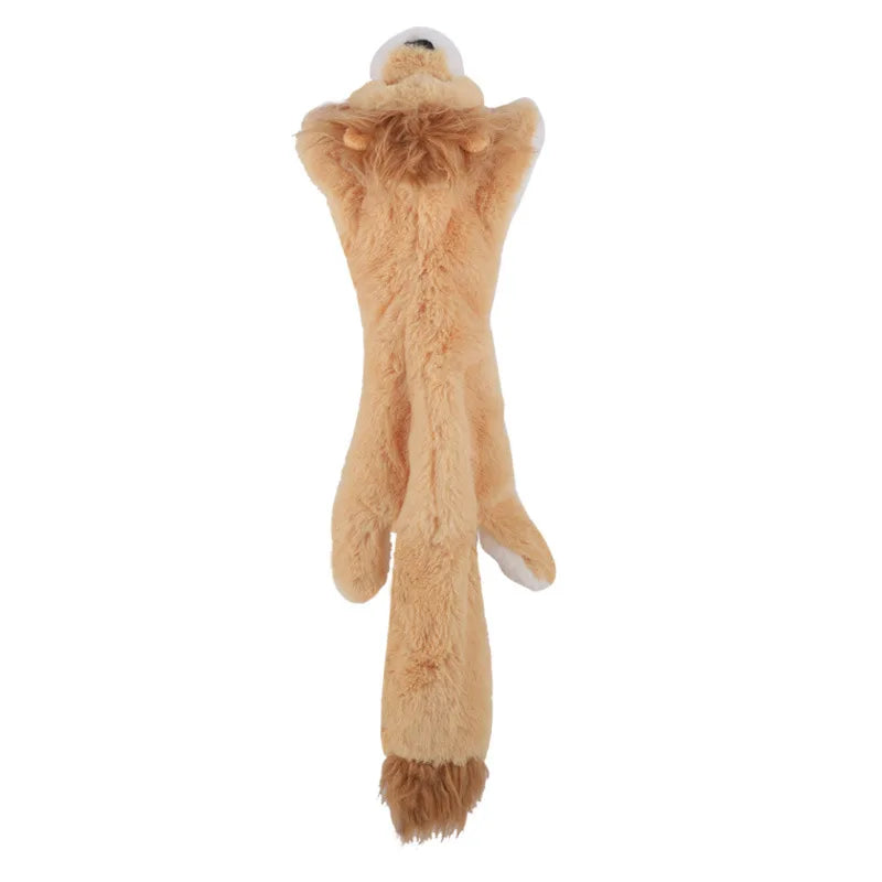 Dailypets Plush Animal Chew Toy for Pets with Soft Fabric & Interactive Play Fun
