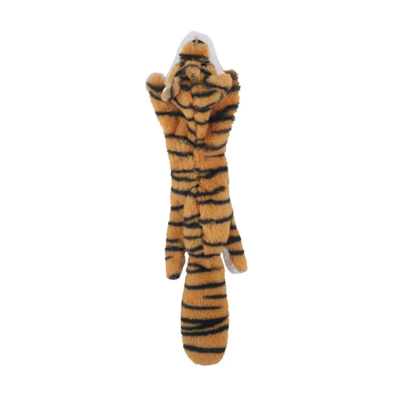 Dailypets Plush Animal Chew Toy for Dogs & Cats with Soft Durable Fabric