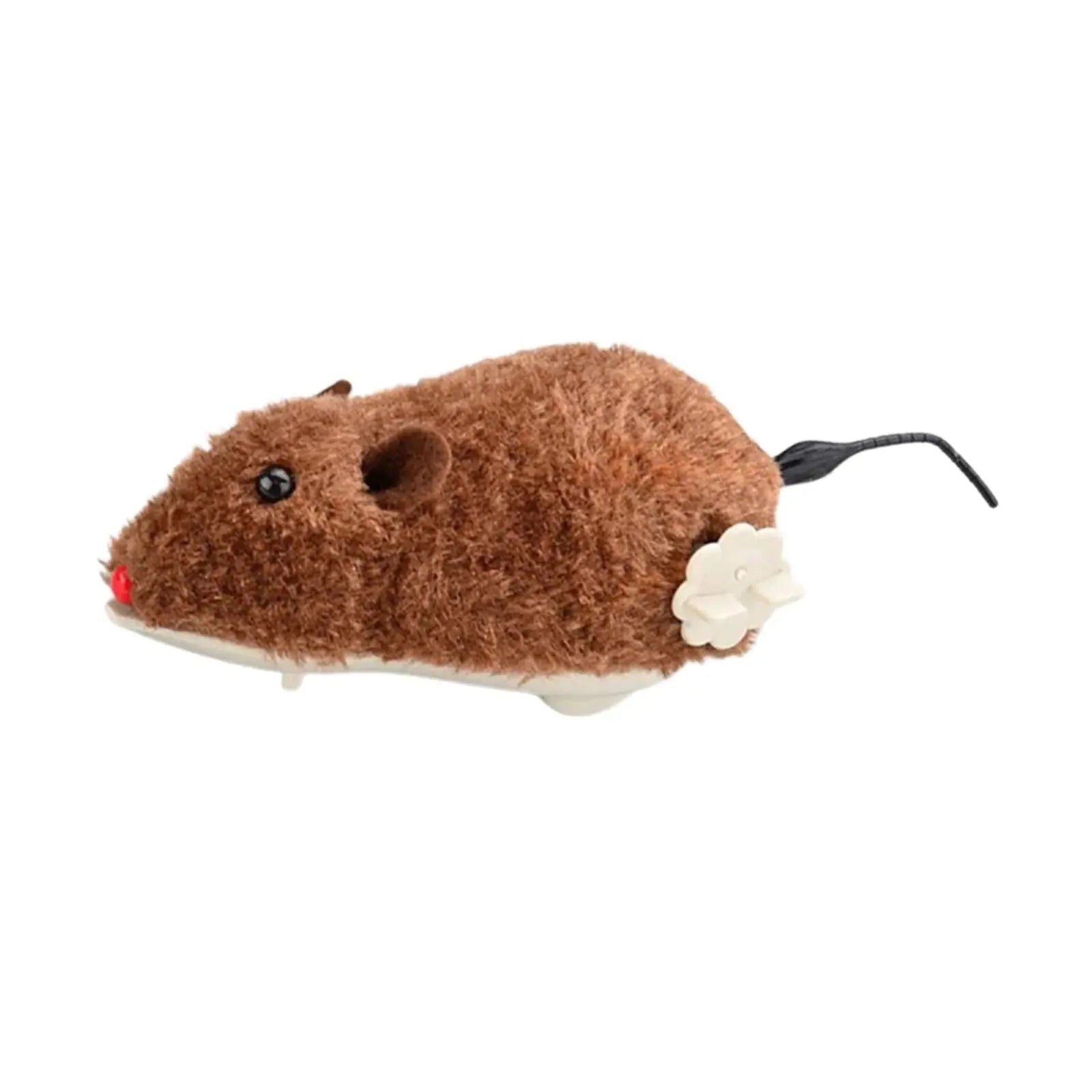 Dailypets Wind-Up Mouse Toy for Cats with Realistic Motion & Battery-Free Play Fun