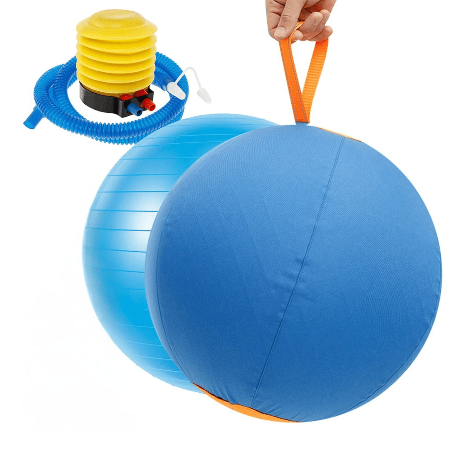Dailypets Interactive Herding Ball for Dogs with Durable Cover & Pump