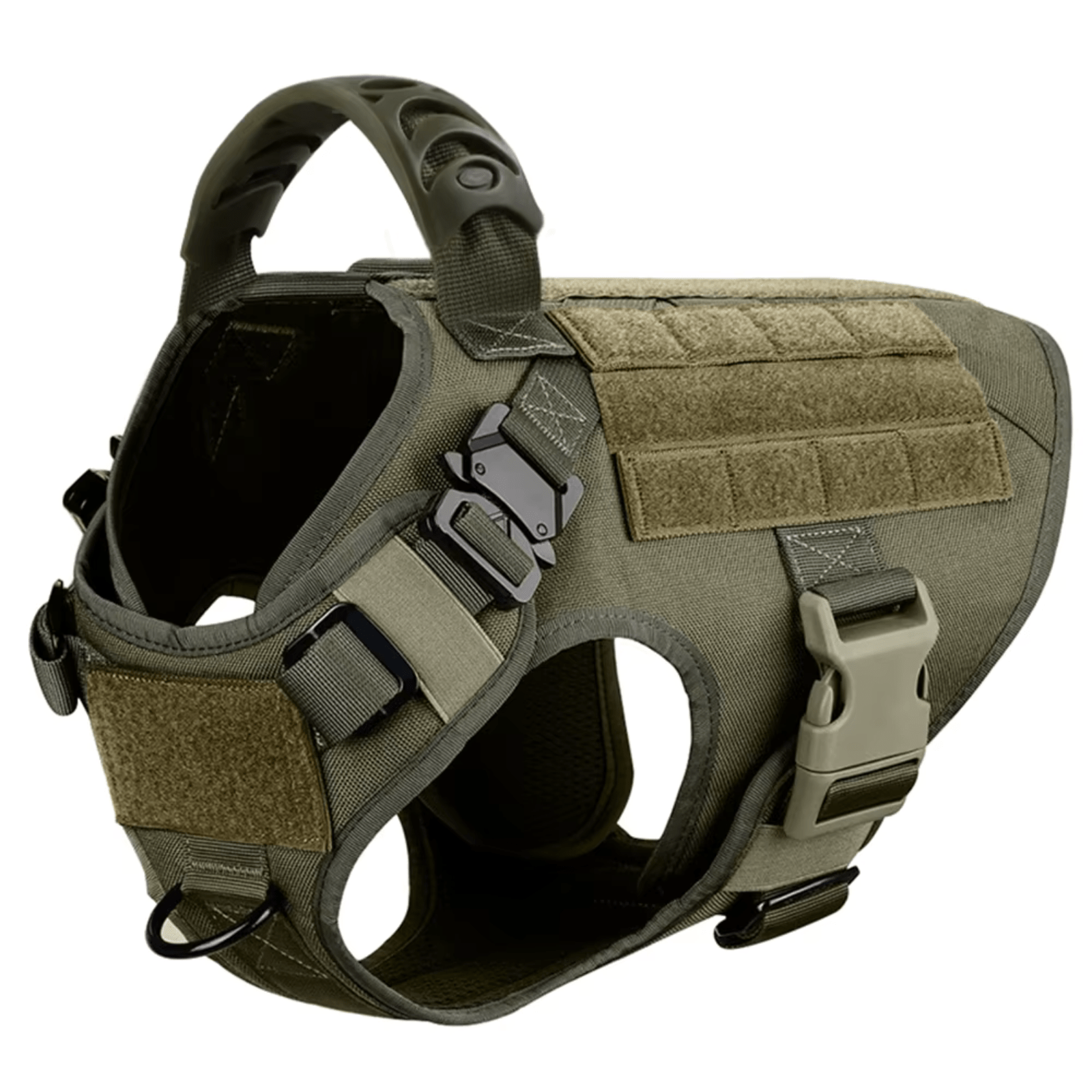 Dailypets Tactical Dog Harness with MOLLE System for Training and Outdoor Adventures