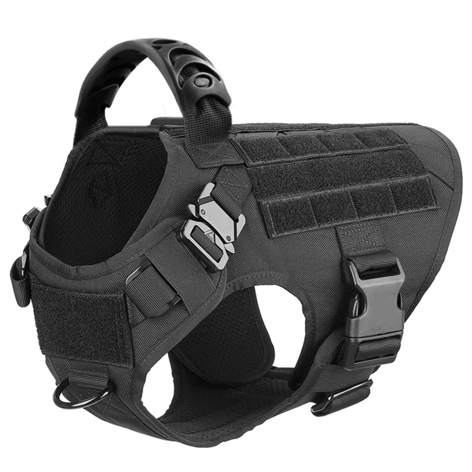 Dailypets Tactical Dog Harness with MOLLE System for Training and Outdoor Adventures