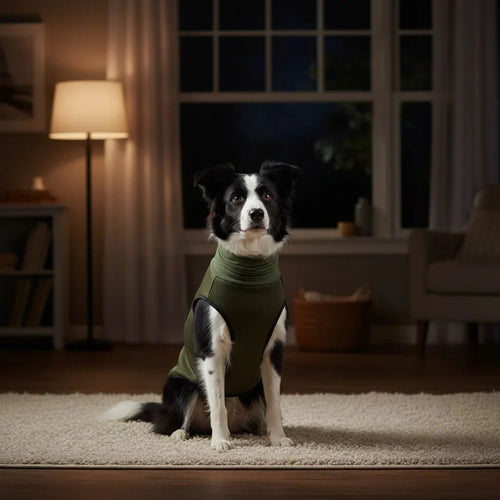 Dailypets Calming Dog Anxiety Vest with Adjustable Compression Fit for Everyday Comfort