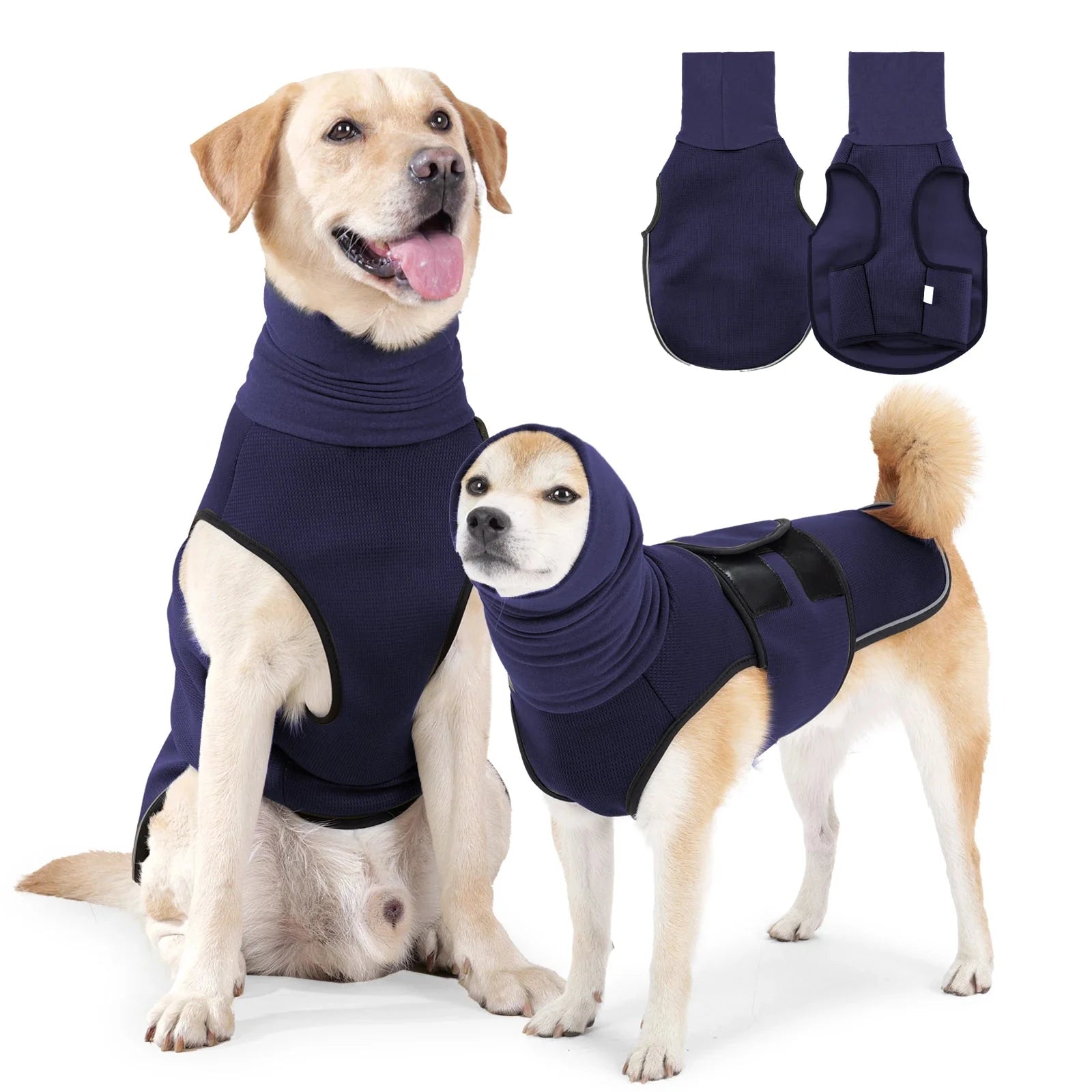 Dailypets Calming Dog Anxiety Vest with Adjustable Compression Fit for Everyday Comfort